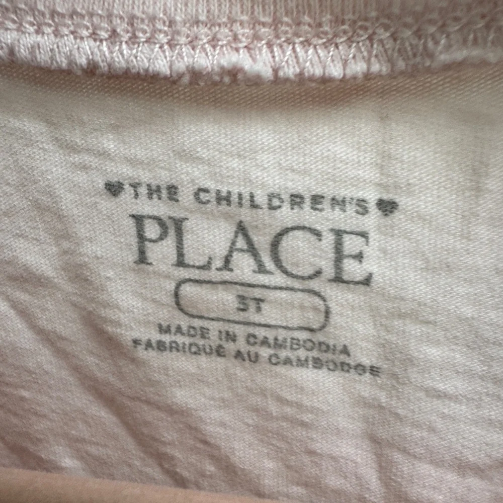 The Children's Place 3T Girl Pink State Farm Cutie Short Sleeve Tee Shirt Blouse